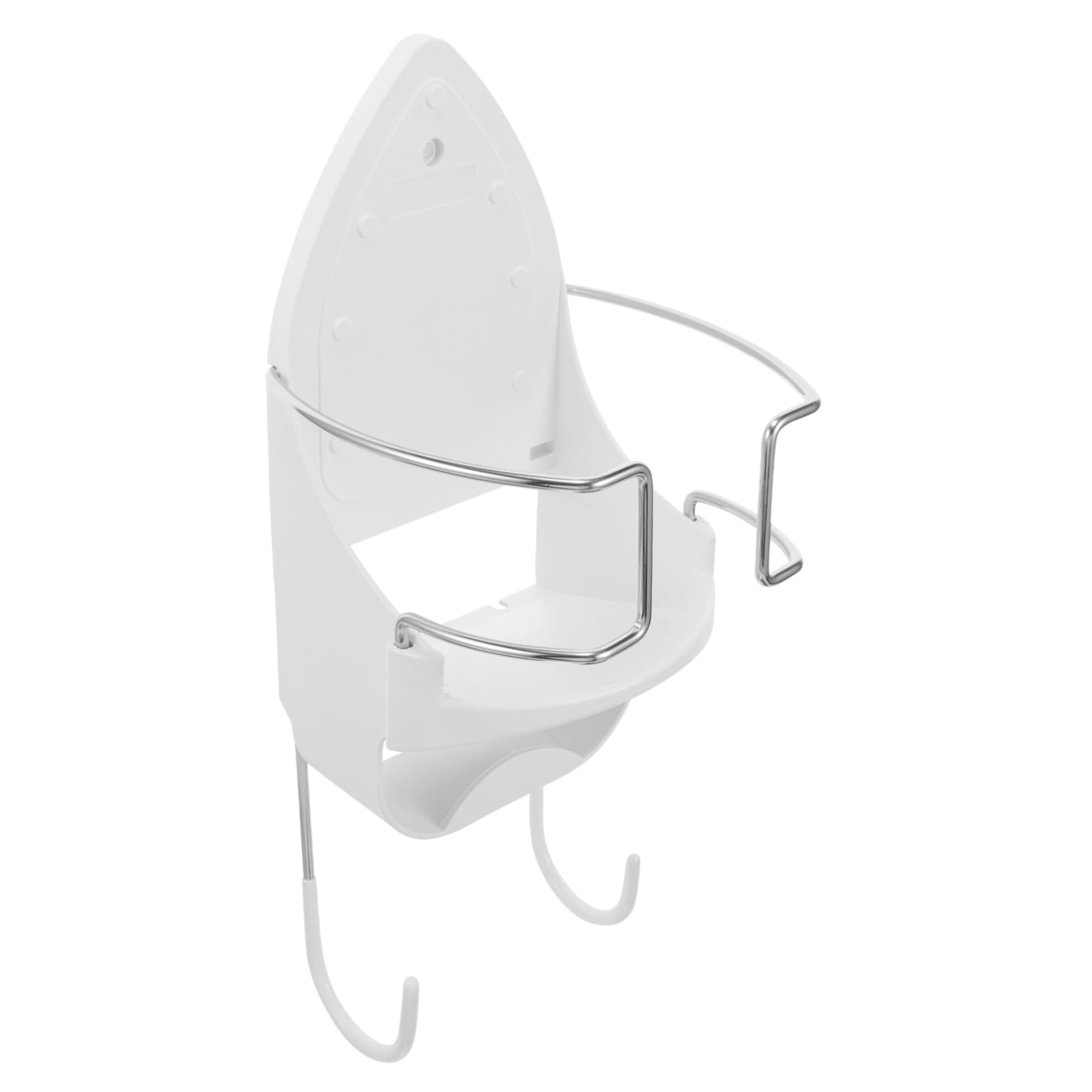 PRETYZOOM Supporto da Parete per Asse da Stiro e Ferro da Stiro, Design Compatto, Portata Elevata, per Casa e Ordine Ottimizzato