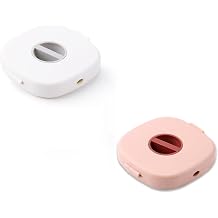 Cable Storage Case, Cord Winder, Storage, Wire Organization, Small, Lightweight, Tangle-free, Easy to Use, Portable, Data Cable Storage, Suitable for Wired Earphones, Etc. 2 Pieces