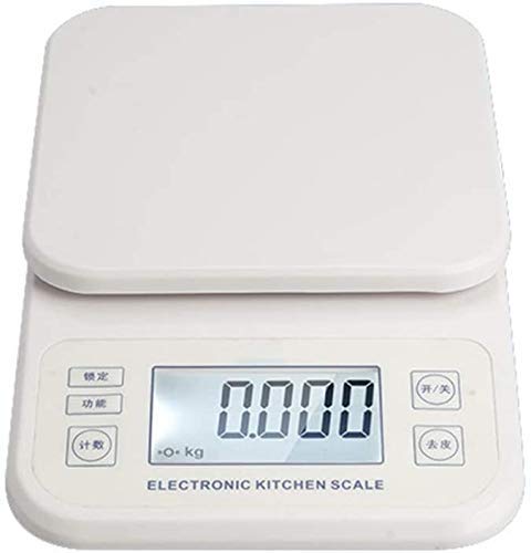 SaryEdge Electronic Scales High-Precision Kitchen Food Scales ABS Raw Material Electronic Precision Scale Scales,White-2kg/0.1g,White-2kg/0.1g
