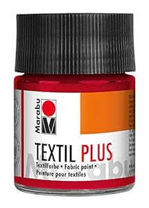 Marabu Textil Plus karminrot Stoffmalfarbe 50 ml