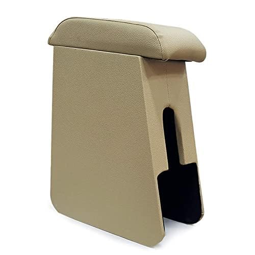Image of YASH Enterprises Custom Fit Wooden Car Armrest Beige Colour for - i10 Grand Car /i10 Nios Car