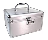 GMS Medication and Security Lock Box with New and Improved Metal Locks for Safe Storage of Prescriptions, Pills, Vials and Medications (Combination Lock)