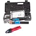 Senmit Hydraulic Cable Crimper Hand Tool for 1/8, 3/16 Stainless Steel Cable Railing Fittings - Wire Swaging Tool - Included Cable Cutter