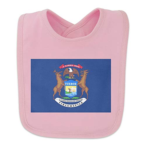 GRAPHICS & MORE Michigan State Flag Baby Bib
