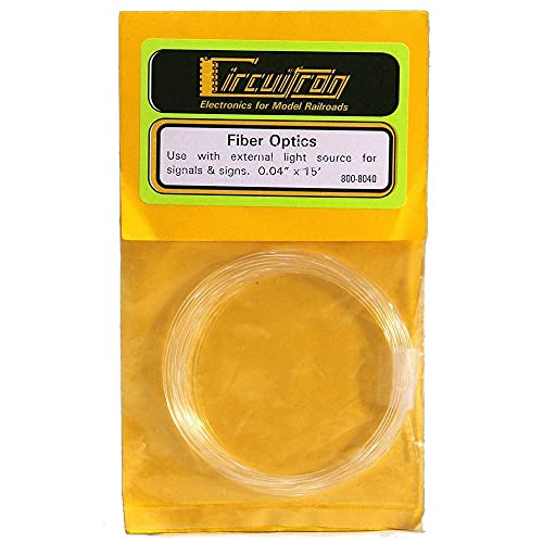 Circuitron CIR8040 Hopper Fiber Optics - 0.04 in. Dia. 15 ft.