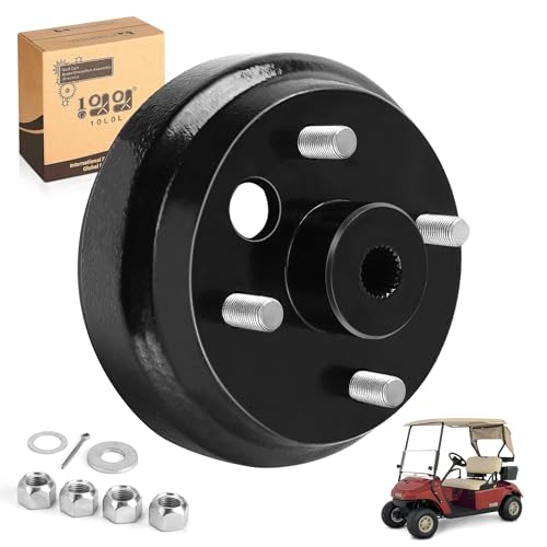 Tambour de frein pour EZGO TXT PDS 1982-1993, moyeu de rechange 19186G1P