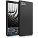 kwmobile TPU Silicone Case for BlackBerry KEYtwo LE (Key2 LE) - Soft Flexible Shock Absorbent Protective Phone Cover - Black Matte