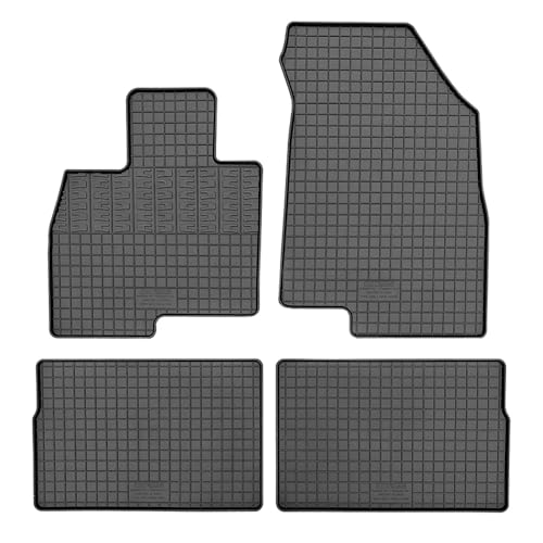 Tapis caoutchouc Jaecoo J7 2024- haut de gamme | Matière robuste noire et fixations de sécurité