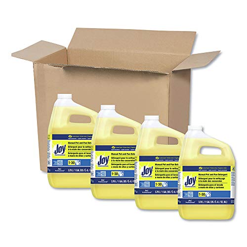 Image of Dishwashing Liquid, Lemon Scent, One Gallon Bottle, 4 /Carton