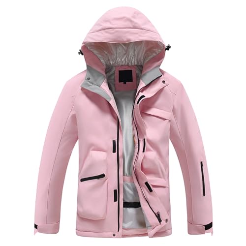 Combinaison de ski pour homme contre le froid veste respirante outdoor unie S