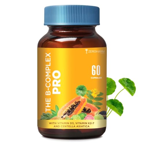 Zeroharm B-Complex Pro with D3 & K2-7 — Vitamin B-Complex Supplements