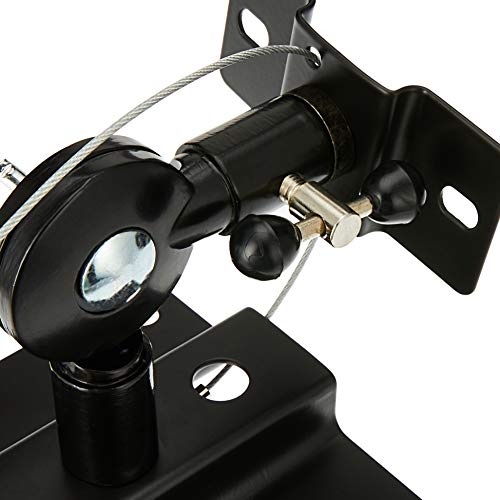 Monoprice 106839 Adjustable 33 Lb. Capacity Speaker Wall Mount Brackets (Pair) Black #TOP2