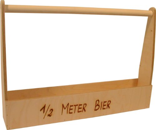 Leben mit Holz Bierträger 1/2 m Cover