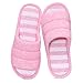 Shevalues Women's Soft Indoor Slippers Open Toe Cotton Memory Foam Slip on Home Shoes House Slippers DP-S