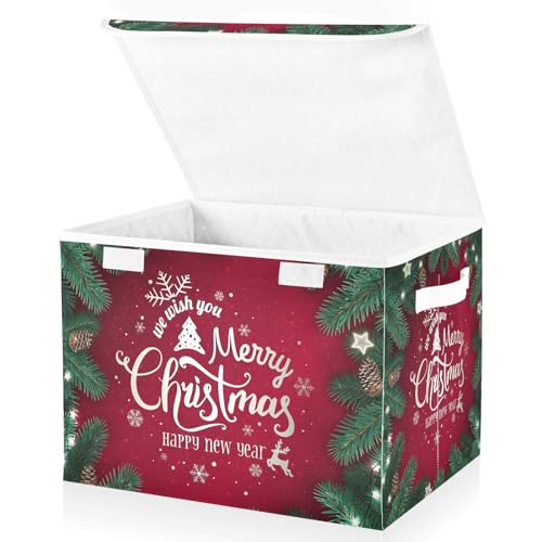 senya Christmas Storage Baskets Merry Christmas Happy New Year