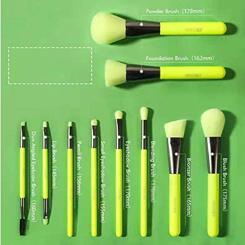 Makeup Brushes Professional Powder Foundation eye Blending Set Synthetic Hair Brush image 5