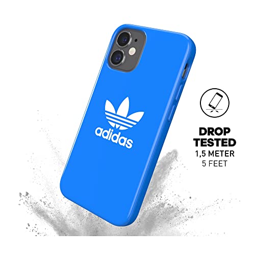 Coque adidas pour iPhone 12 Mini 5.4 bleue antichoc