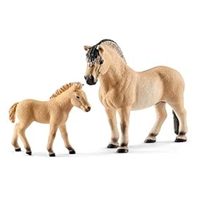 Schleich 13846 Speelset – Paarden Duo Fjord (Farm World)