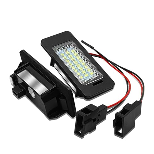 Luces de matrícula traseras compatibles con A4 2009-2012 y S4 recambio lateral