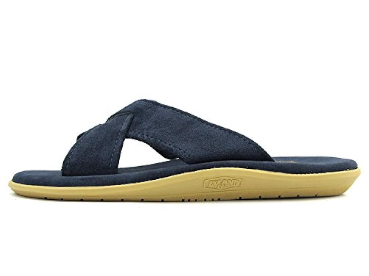  SLIPPER × BEAMS 別注 スエード クロス サンダル Ray BEAMS（レイ ビームス）【別注】ISLAND SLIPPER / スエード