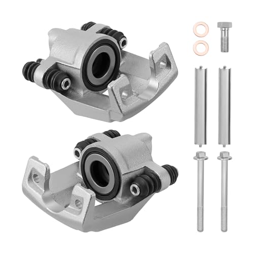 Image of BDFHYK 184859, 184858 Rear Disc Brake Caliper Compatible with Ford F-150 2004-2011 3.5L V6 /3.7L V6 /4.2L V6 /4.6L V8 /5.0L V8,Compatible with Lincoln Mark LT 2006-2011 5.0L V8 /5.4L V8, 2pcs