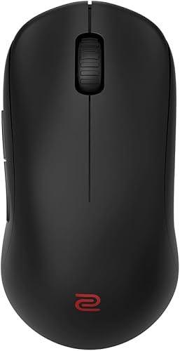 BenQ Zowie U2 Mouse inalámbrico para juegos | Esports, ciencia del deporte | Receptor mejorado | 2.12 oz ligero | Sensor 3200 DPI | 5 botones | 70