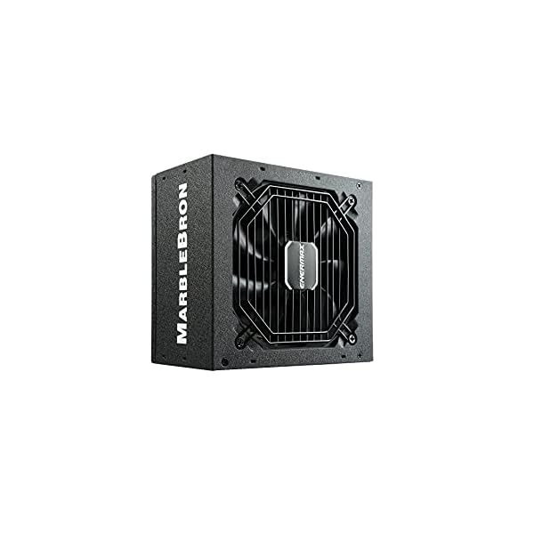 Enermax MARBLEBRON ATX - Fuente de alimentación para PC (650 W, 80 Plus, Bronce, 230 V, UE, semimodulable), Color Negro - Image 3
