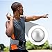 VercanMonth 2 Pcs Throwing Discus and Iron Shot Put Ball Set 1 kg Training Discus 8 lb Shot Put Track and Field Training Equipment for Boys Girls Beginners School Throwers Outdoor Practice (Green)