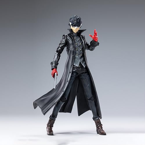 Hiya Genuine License Game Characters 1: 12 Action Figures Kits Persona 5 Joker 5.9 in No Assembly Model Collectible Game Action Figures