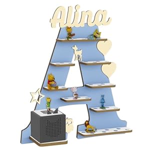 Holzura Alina Tonie Regal Buchstaben A Hellblau