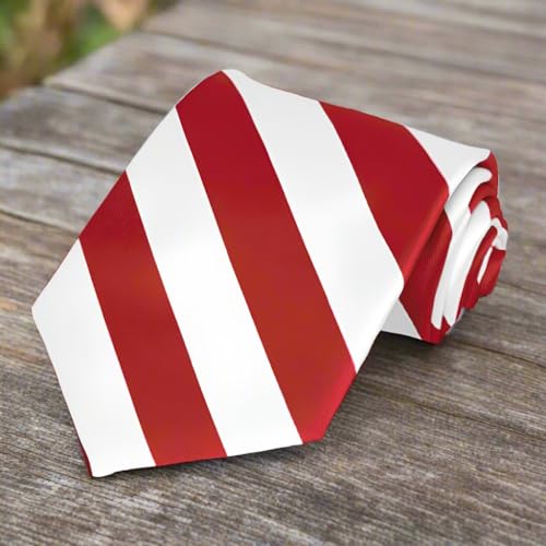 Image of tiemart Men's Striped Tie Standard Length