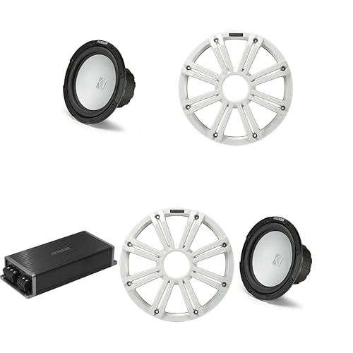 Kicker Marine KPX500.1 p[X|[cAv & (2) 10C` 4I[ (zCgO) TuE[t@[I[fBIAbvO[h