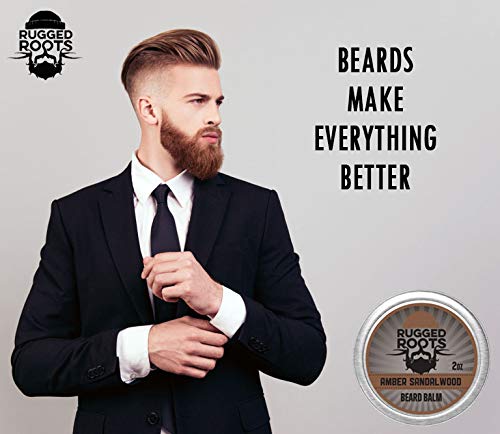 Rugged Roots Beard Oil And Conditioner Natural Beard Care Made With Tobacco Vanilla Scented Premium Oils- Softens Beard And Promotes Healthy Beard Growth-Small Gift For Men, Perfect Stocking Stuffer #TOP7