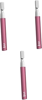 FRCOLOR 3 Pçs Bateria Lixa De Unhas Ferramentas Elétricas Lixas De Unhas Para Unhas Naturais Moedor De Manicure Lixa De Unhas Para Unhas Naturais Bloco Amortecedor Lixa De Unhas Moedor De