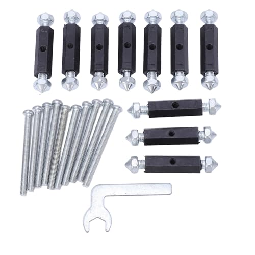 Electrical Box Repair Tool Cassette Repair Device Wall Electrical Box Screw Tool 118Type Light Switch Socket Junction Kit for Repair Device(Black)