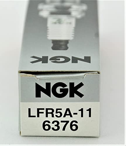 Bougies LFR5A-11 NGK 6376 pack de 4 pour allumage moteur stable
