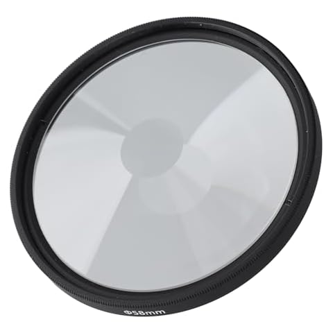 58mm Bewinner Vortex Prism Camera Lens Filter Cover