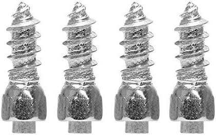 Sweet Melodi Screw in Tire Stud for Car/ATV/SUV/Track/Motorbike,Anti-Slip Screw for Bike/Boot/Motorcycle and Racing Car,Anti-ice Snow Tire with Professional Insertion Tool (L=12mm,200 PCS)