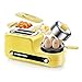 NYKK Panificadora Inicio tostadora multifunción Desayuno Máquina automática Tostadora Tostadora (Color: Amarillo Lindo) Robot de Cocina con Kitchen Craft