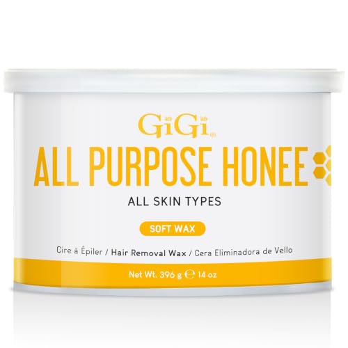 GiGi All Purpose Honee Wax for Hair Removal, Face & Body Waxing, 12 Pack