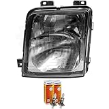 H1 12V 55W P14.5s QR-Parts 69613295 Set Scheinwerfer links 1090411 + PHILIPS H1 Vision +30% 12258PRC1 (2-Stück)