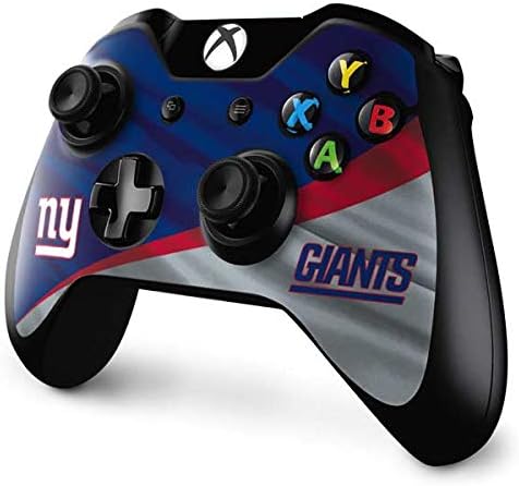 Skinit Decal Gaming Skin Compatible with Xbox One Controller - Officially Licensed NFL New York Giants Design