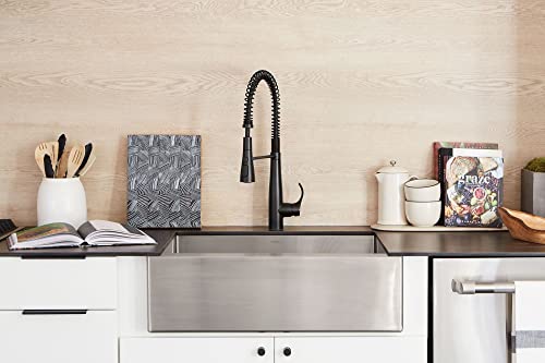 Kohler 22033-Vs Simplice Semi Professional Kitchen Sink Faucet, Pre-Rinse Kitchen Faucet, Commercial Faucet, Vibrant Stainless #TOP5