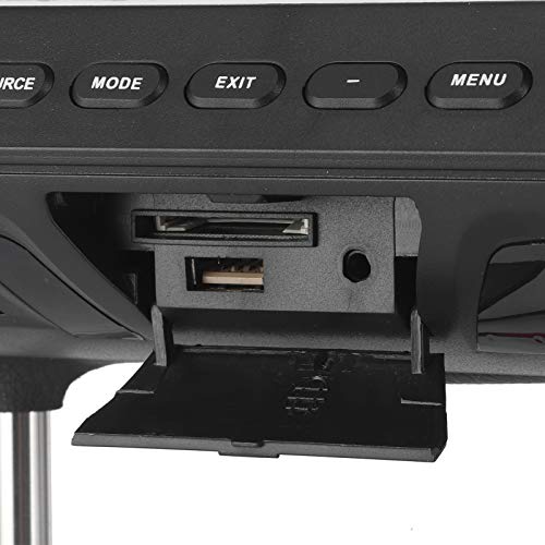 Leitor de vídeo LCD com encosto de cabeça, reprodutores de CD com encosto de cabeça portáteis Leitor