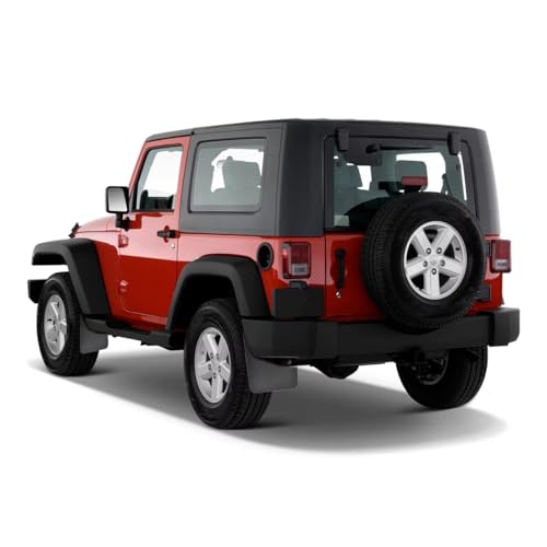 Garde-boue Jeep Grand Cherokee Liberty bavettes auto rouge