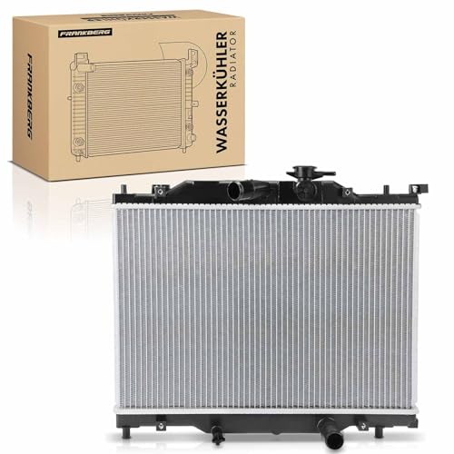 Frankberg Engine Radiator Engine Radiator Manual Transmission Compatible with 2 DJ DL 1.5L Petrol 2014-2017 Replace# 110095N