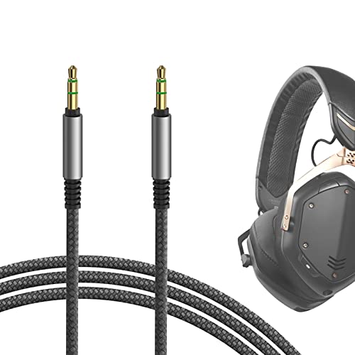 Geekria Audio Cable Compatible with V-Moda Crossfade 3/2/LP2, M-100, M-80, V-80 Headphones, 1/8