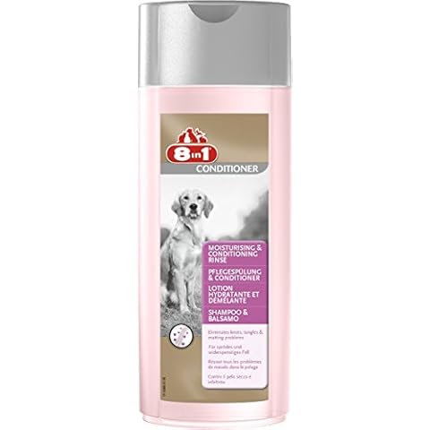8in1 Pflegespülung & Conditioner - für Hunde mit sprödem und widerspenstigem Fell, 250 ml Flasche Cover