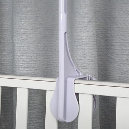 Mobile pour lit bébé Qianly avec support stable de 66 cm pour éviter les chutes d'objets