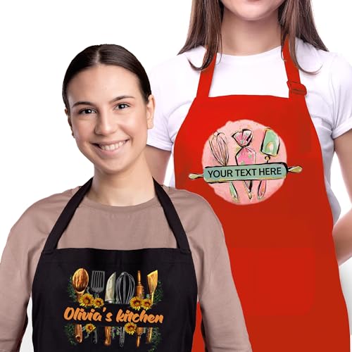 Custom Empire Shop Custom Apron For Mom, Mother'S Day Gift For Mom With Custom Name thumb #5